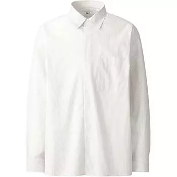 UNIQLO Рубашка унисекс коллекции C 01 Ivory