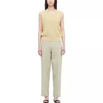UNIQLO SS22 Повседневные брюки женские светло-зеленые
