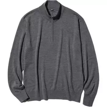 UNIQLO Свитер унисекс асфальтово-серый