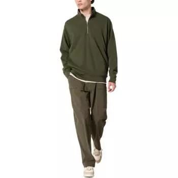 UNIQLO Толстовка унисекс темно-оливковая