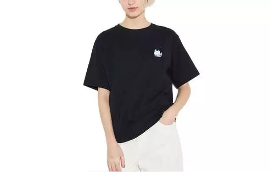 UNIQLO Женская футболка, цвет Black