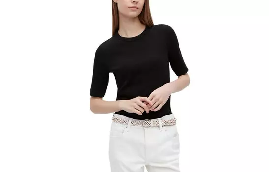 UNIQLO Женская футболка, цвет Black