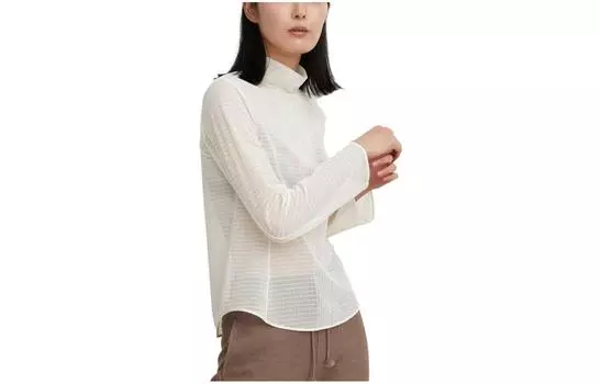 UNIQLO Женская футболка, цвет Camel