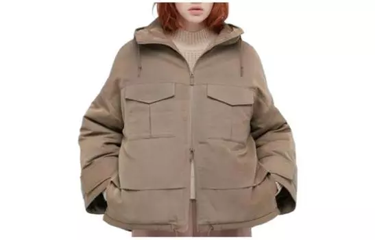 UNIQLO Женская куртка, цвет Beige