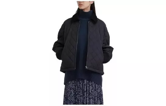 Стеганный бомбер UNIQLO X Clare Waight Keller, 09 черный