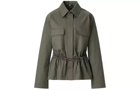 UNIQLO Женская куртка, цвет Olive