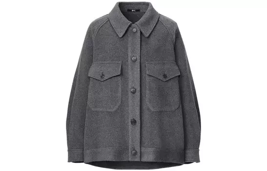 UNIQLO Женская куртка, цвет Свинцово-серый