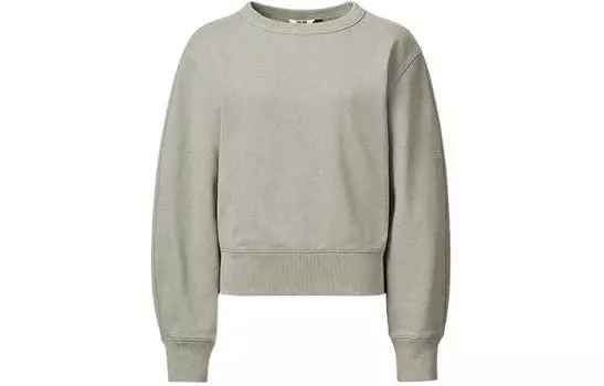 UNIQLO Женская толстовка SS24, изумрудно-зеленая