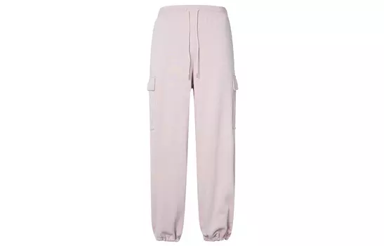 UNIQLO Женские брюки-карго пастельно-розового цвета