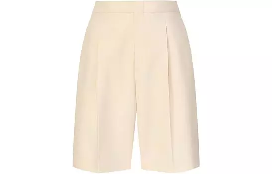 UNIQLO Женские повседневные шорты Theory X светло-бежевого цвета