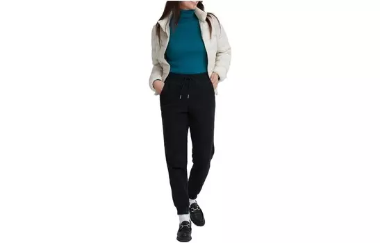 UNIQLO Женские трикотажные спортивные штаны, Черный