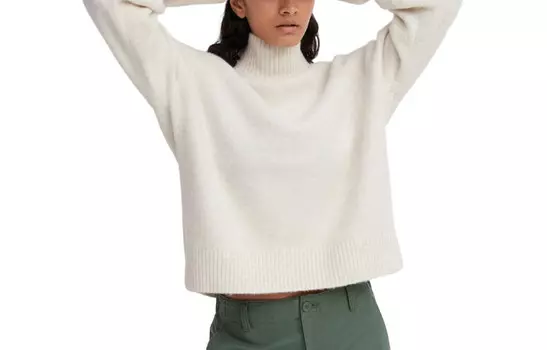 UNIQLO Женский трикотаж, цвет 01 Milky white