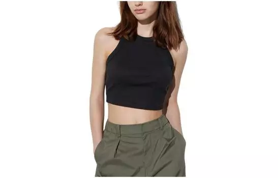 Женский топ Uniqlo, черный