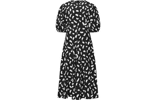 UNIQLO Женское платье с шортами и рукавами, цвет Black