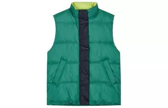 Пуховый жилет оверсайз Uniqlo x Marni унисекс, 55 зеленый