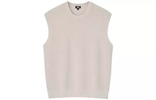 UNIQLO Жилет унисекс, цвет Beige