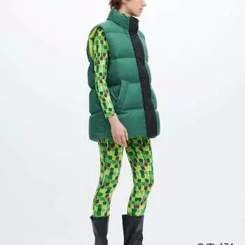 UNIQLO Жилет унисекс, цвет Turquoise