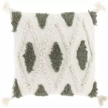 Unique Living - Подушка Алис - 45x45см - чайно-зеленый