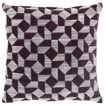 Unique Living - Подушка Laslo - 45x45см - темно-фиолетовый