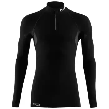 Унисекс Аляска Длинные рукава Молния Лурбель термофутболка Lurbel, чёрный