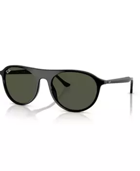 Унисекс большие солнцезащитные очки, RB2215 Ray-Ban, черный