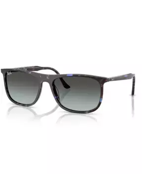 Унисекс большие солнцезащитные очки, RB2216 Ray-Ban, коричневый