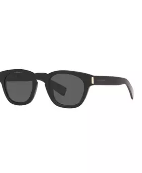 Унисекс большие солнцезащитные очки, SL 746 YS000639 Saint Laurent, черный