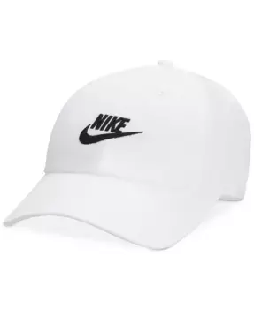Унисекс кепка с вышитым логотипом Club Nike, белый