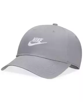 Унисекс кепка с вышитым логотипом Club Nike, серый