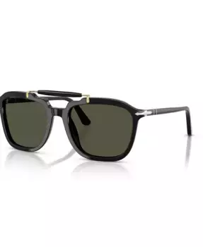 Унисекс круглые солнцезащитные очки, PO0203S Persol, черный