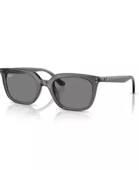 Унисекс круглые солнцезащитные очки, RB4439D Ray-Ban, серый