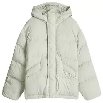 Унисекс-Куртка с капюшоном и объемным гусиным пухом Dunst, бежевый