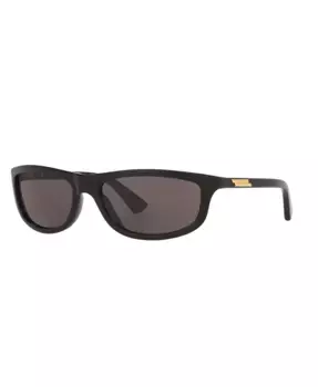 Унисекс маленькие солнцезащитные очки, BV1327S 6J000453 Bottega Veneta, черный