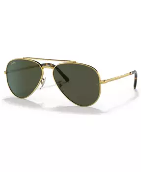 Унисекс новые авиаторские солнцезащитные очки, RB3625 Ray-Ban, золотой