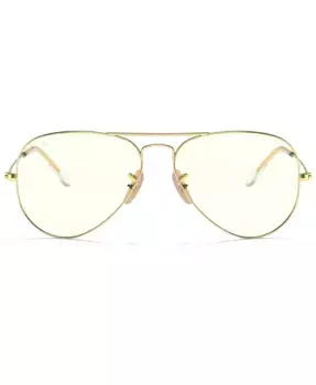 Унисекс очки Evolve Photochromatic, RB3025 Ray-Ban, золотой