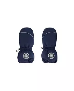 Унисекс однотонные варежки - для малышей Deux par Deux, синий