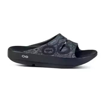 Унисекс Ooahh Спортивные сандалии Oofos, чёрный