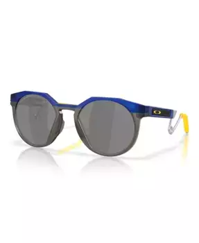 Унисекс овальные металлические солнцезащитные очки HSTN, модель OO9279 Oakley, синий