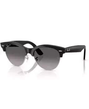 Унисекс поляризованные солнцезащитные очки Clubmaster Way, RB2341 Ray-Ban, черный