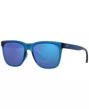Унисекс поляризованные солнцезащитные очки, MJ00069155-Z 55 Maui Jim, синий