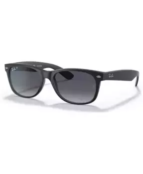 Унисекс поляризованные солнцезащитные очки, RB2132 NEW WAYFARER Ray-Ban, черный