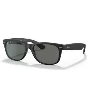 Унисекс поляризованные солнцезащитные очки, RB2132 NEW WAYFARER Ray-Ban, черный
