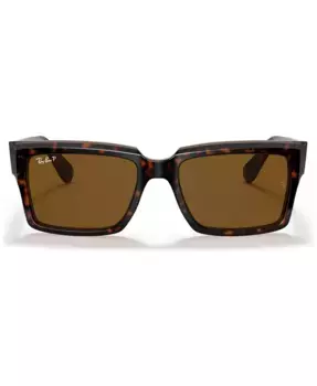 Унисекс поляризованные солнцезащитные очки, RB2191 Inverness Ray-Ban, коричневый