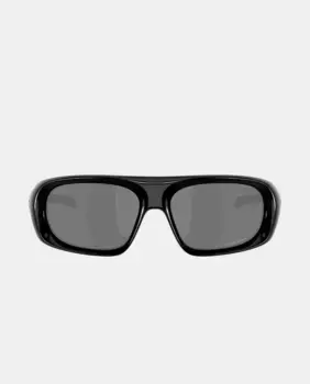 Унисекс прямоугольные солнцезащитные очки с зеркальными линзами, изготовленные методом литья под давлением Oakley, черный