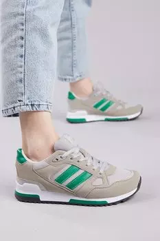 Унисекс серо-зеленая спортивная обувь Tb282 TONNY BLACK