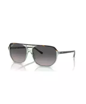 Унисекс солнцезащитные очки Bill One с поляризацией, градиентные RB2205 Ray-Ban, зеленый