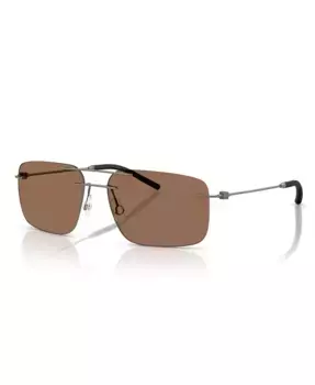 Унисекс солнцезащитные очки, Doppler ME4003 Moncler, серебряный