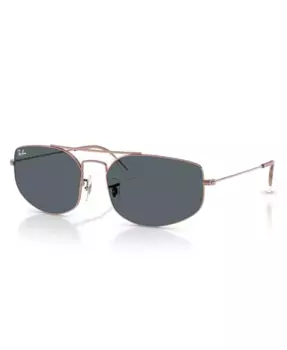 Унисекс солнцезащитные очки Oval Explorer 5, RB3845 Ray-Ban, мультиколор