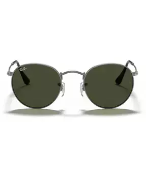 Унисекс-солнцезащитные очки, RB3447 ROUND METAL Ray-Ban, серебряный