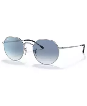 Унисекс солнцезащитные очки, RB3565 JACK Ray-Ban, серебряный